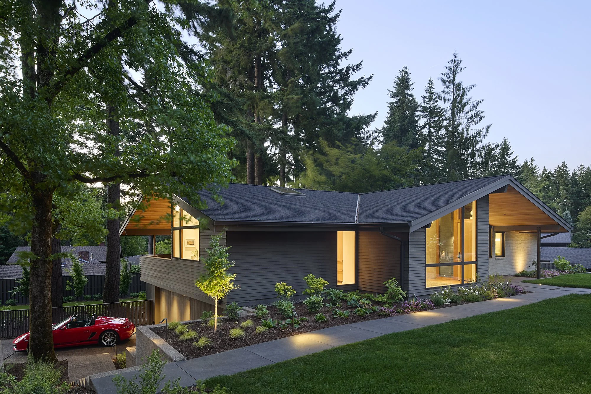 Senior Residence Design/中古本!!② Fernwood Residence, Mid-Century Modern Renovation Portland, Hood
